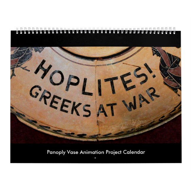 Hoplites! Greker på krigkalendern Kalender (Omslag)