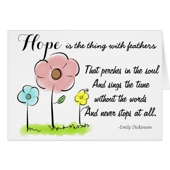 Hopp: Allt Will är acceptabelt Hälsningskort (Framsidan Horizontal)