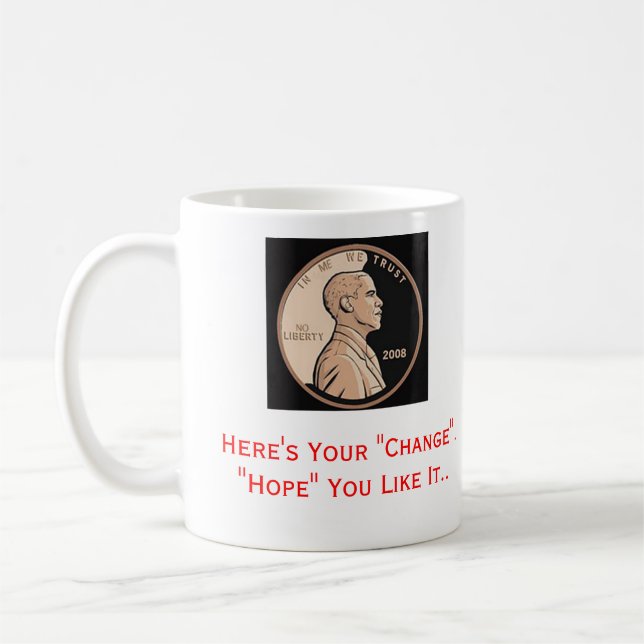 Hopp- & ändringsmugg kaffemugg (Vänster)