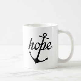 Hopp ankrar soulen (hebré6:19) kaffemugg