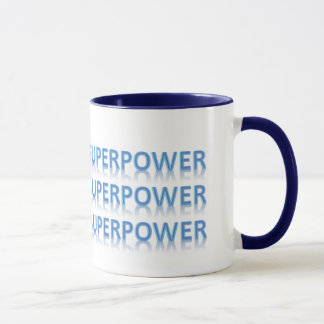 Hopp är min Superpowerkaffemugg Mugg