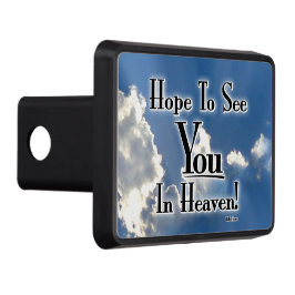 Hopp att se dig i himmel! med moln dragkroksskydd