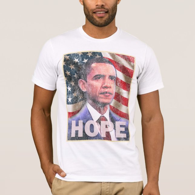 HOPP - Barack Obama 2008 Tee Shirt (Framsida)