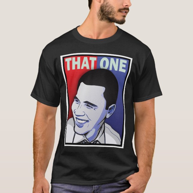 Hopp Barack Obama - det Tee (Framsida)