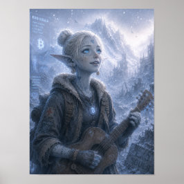 Hopp / Bard / Frostig Gräns Poster