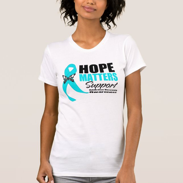 Hopp betyder böjelseåterställning tee shirt (Framsida)