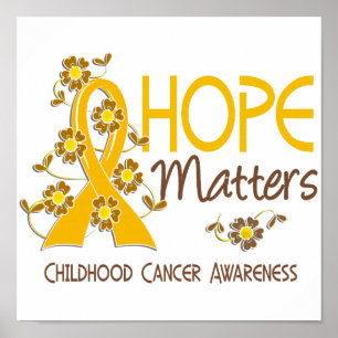 Hopp betyder cancer för 3 barndom poster