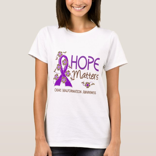 Hopp betyder Malformation för 3 Chiari T Shirt (Framsida)