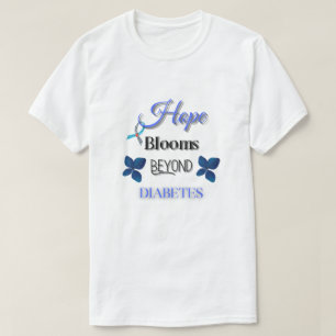 HOPP BLOOMS BEYOND DIABETES/ UNISEX T SHIRT