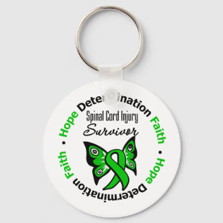 Hopp Determination Faith Spinal Cord Injury Nyckelring