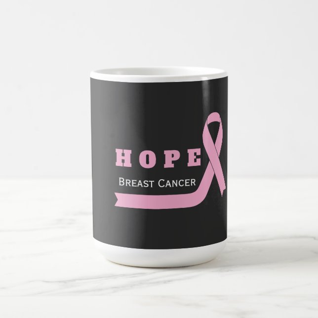 Hopp för cancer kaffemugg (Center)