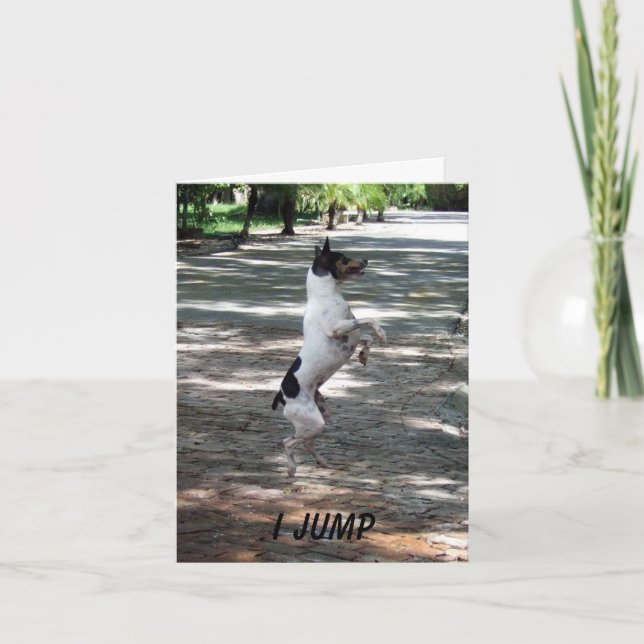 Hopp för glädje kort (Framsida)