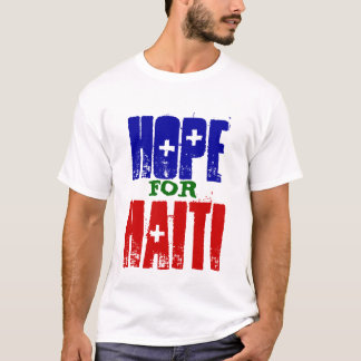 HOPP FÖR HAITI T SHIRT
