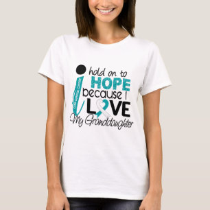 Hopp för min Cervical cancer för sondotter Tee Shirt