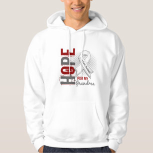 Hopp för min mormorlungcancer sweatshirt