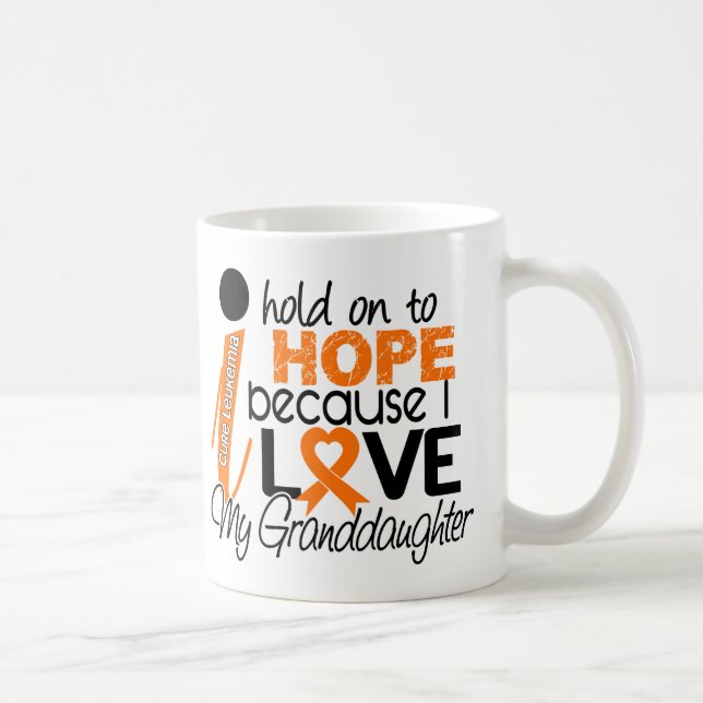 Hopp för min sondotterLeukemia Kaffemugg (Höger)