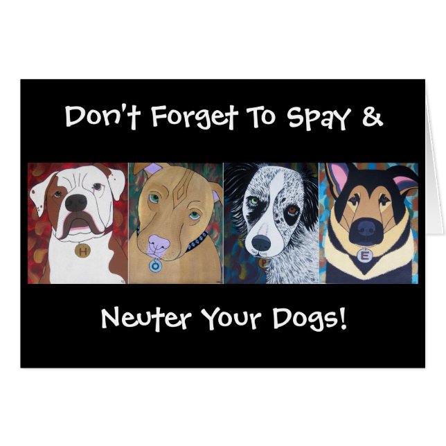 HOPP förföljer kortet Hälsningskort (Framsidan Horizontal)