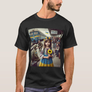Hopp genom Krig mörker T Shirt