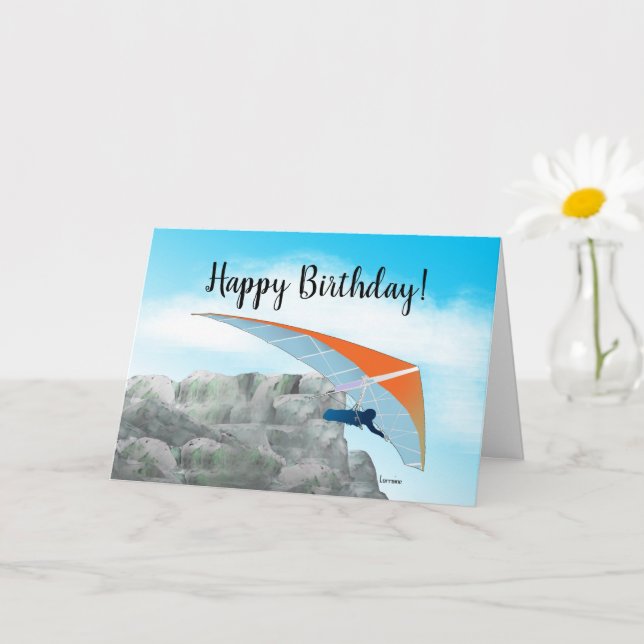 Hopp Glith Birthday Card Kort (Liten växt)