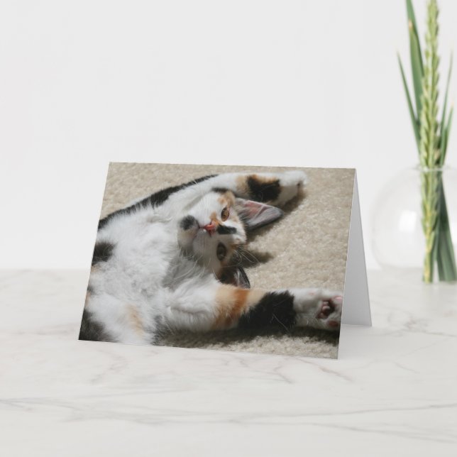 Hopp hälsningkort kort (Framsida)