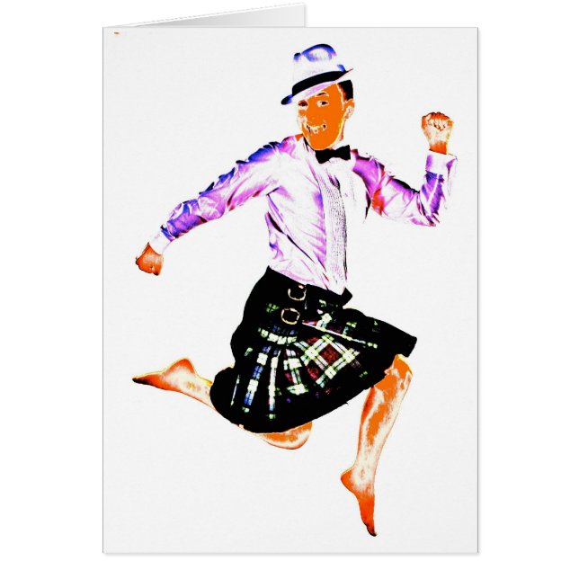 Hopp! Hälsningskort (Framsidan)