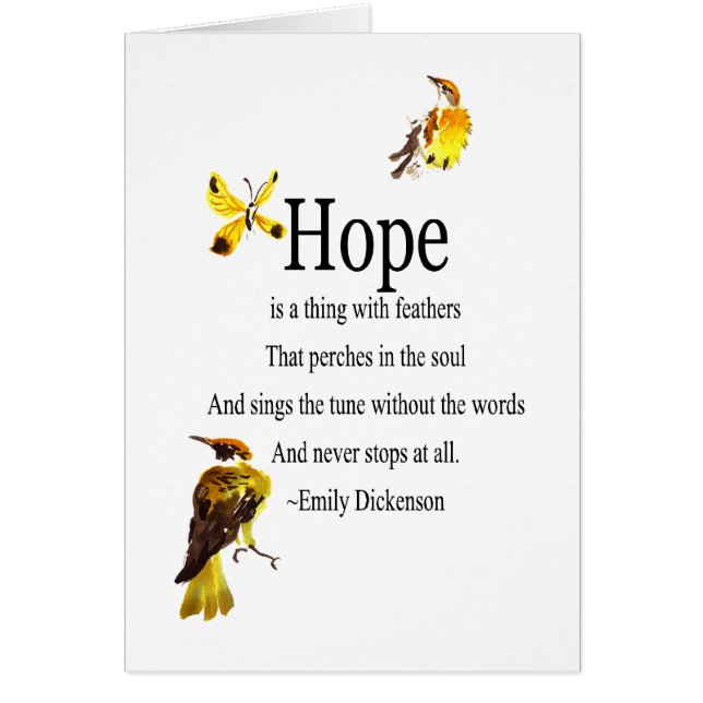 Hopp Hälsningskort (Framsidan)
