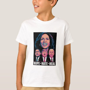 Hopp Hat Läka Stig Kamala 2024 T Shirt