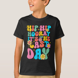 Hopp Hooray, sista Hej Sommardag i skolan T Shirt
