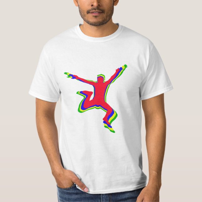 Hopp i färger t shirt (Framsida)