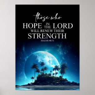 Hopp i Herren – Jesaja 40:31 Poster