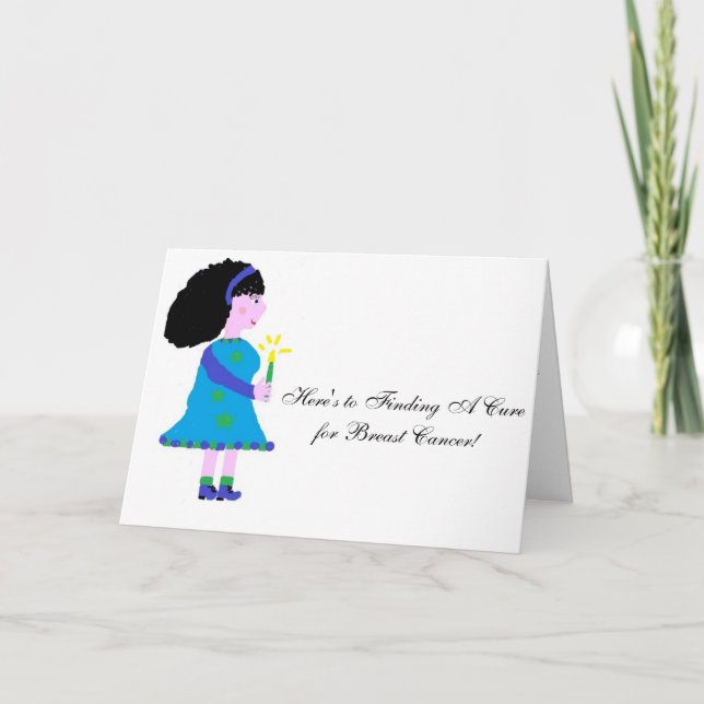 Hopp i stridighetbröstcancer kort (Framsida)