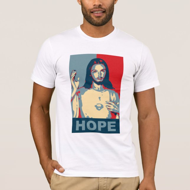 Hopp - Jesus T-shirt (Framsida)