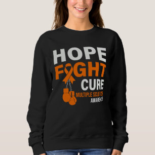 Hopp Kamp Läka MS Medvetenhet Multipel Skleros MS T Shirt