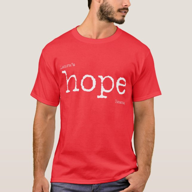 Hopp - Lauras hopprädding T Shirt (Framsida)