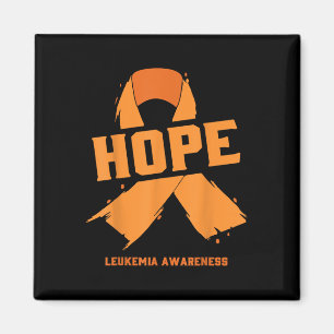 Hopp Leukemi Medvetenhet Leukemi Cancer Motivation Magnet