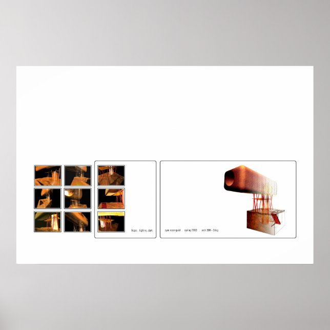 hopp: light vs mörk poster (Framsidan)