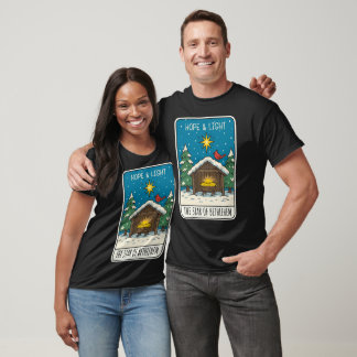 Hopp & Ljus Julstjärna Krubba T Shirt
