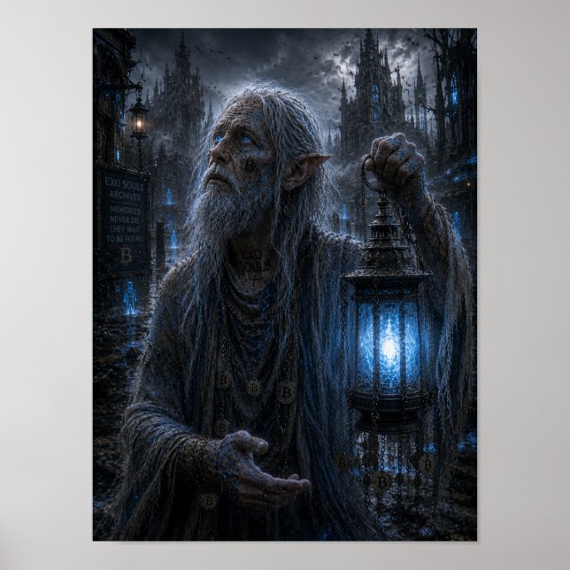 Hopp / Lyktbärare / Oändlig träsk Poster (Framsidan)