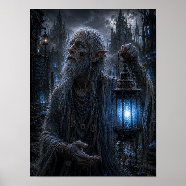 Hopp / Lyktbärare / Oändlig träsk Poster (Framsidan)