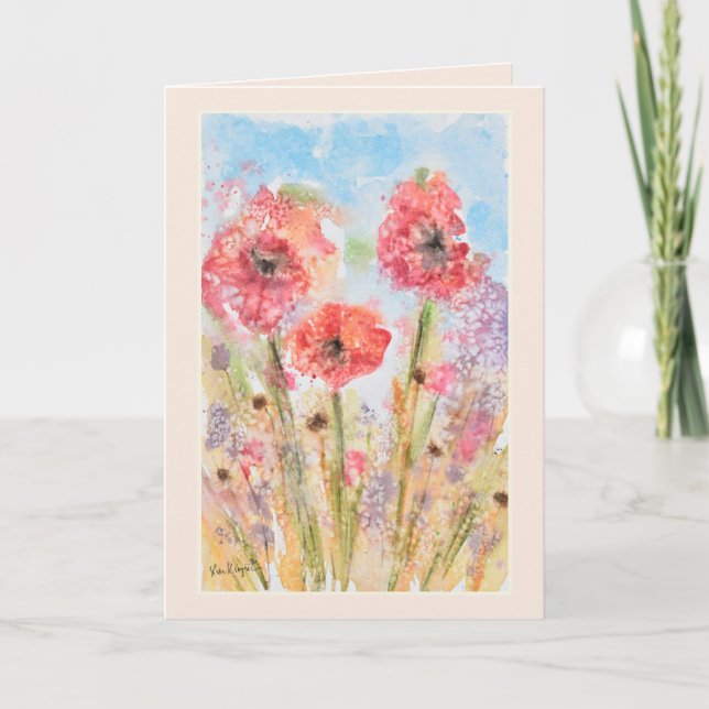 Hopp Mod Tillfriskande Cancer Patient Kort (Framsida)