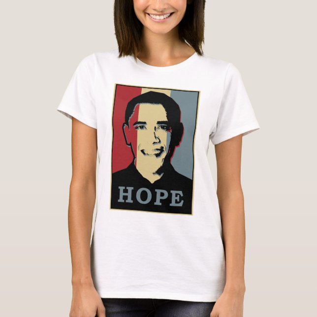 Hopp Obama Tee Shirt (Framsida)