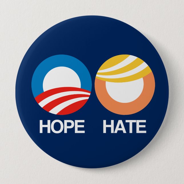 HOPP (Obama) vs. HAT (trumf) Knapp (Framsida)