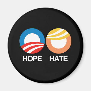 HOPP (Obama) vs. HAT (trumf) Magnet