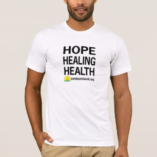 Hopp och att läka, vård- manar T-tröja Tee Shirt