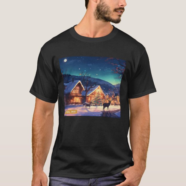 Hopp och lycka 2025 t shirt (Framsida)