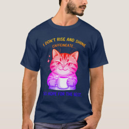 Hopp Om Bästa Katt Humor T Shirt