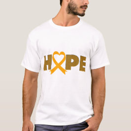 HOPP/ ORANGE RIBBON/ MEDVETENHET/ UNISEX T SHIRT