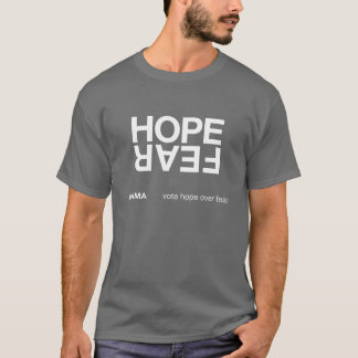 Hopp över skräck (den mörka skjortan) tee
