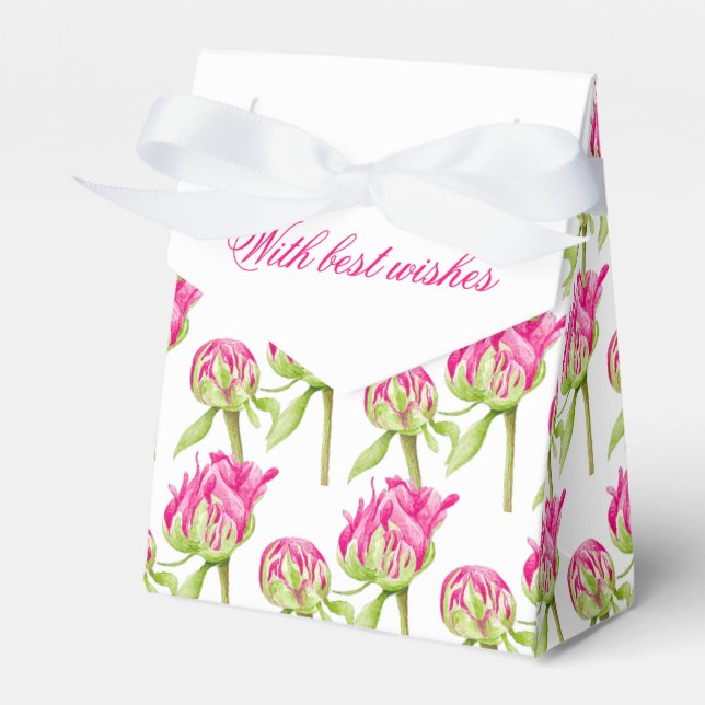 Hopp på en Favor Box Presentaskar (Framsidan Sidan)