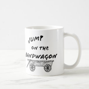 Hopp på orkestervagnen kaffemugg